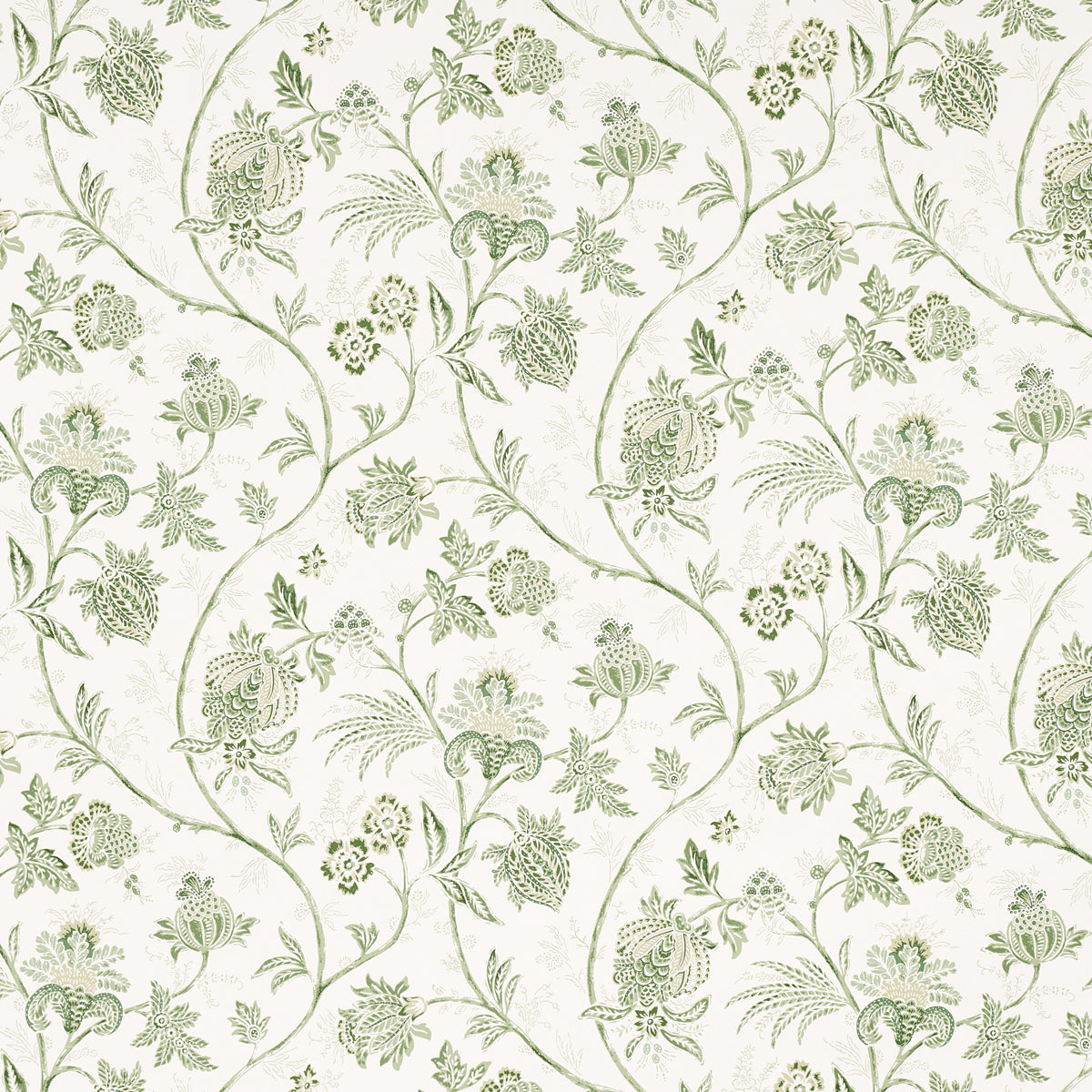 CHINOISERIE VINE LEAF GREEN