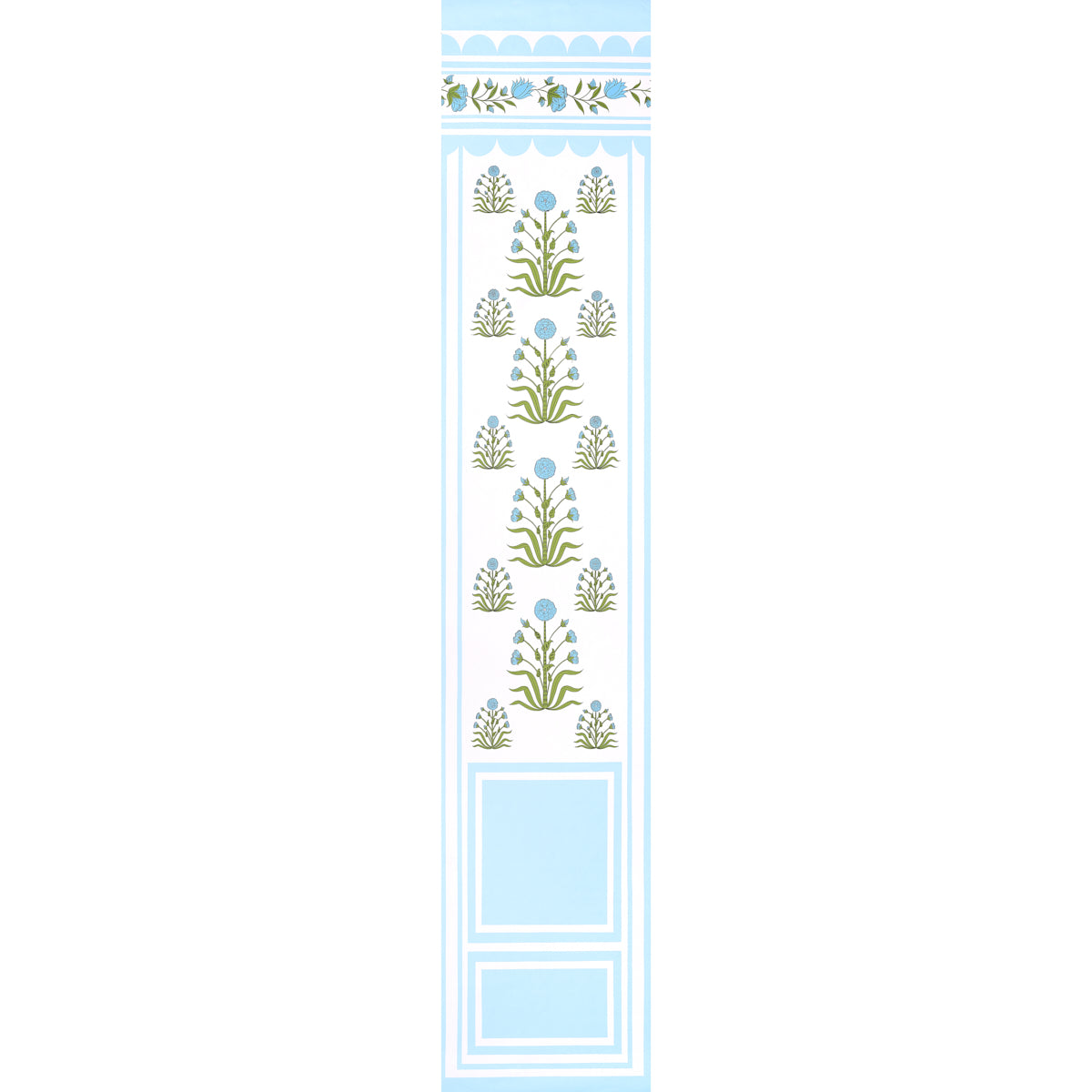 ROYAL POPPY PANEL B BLUE