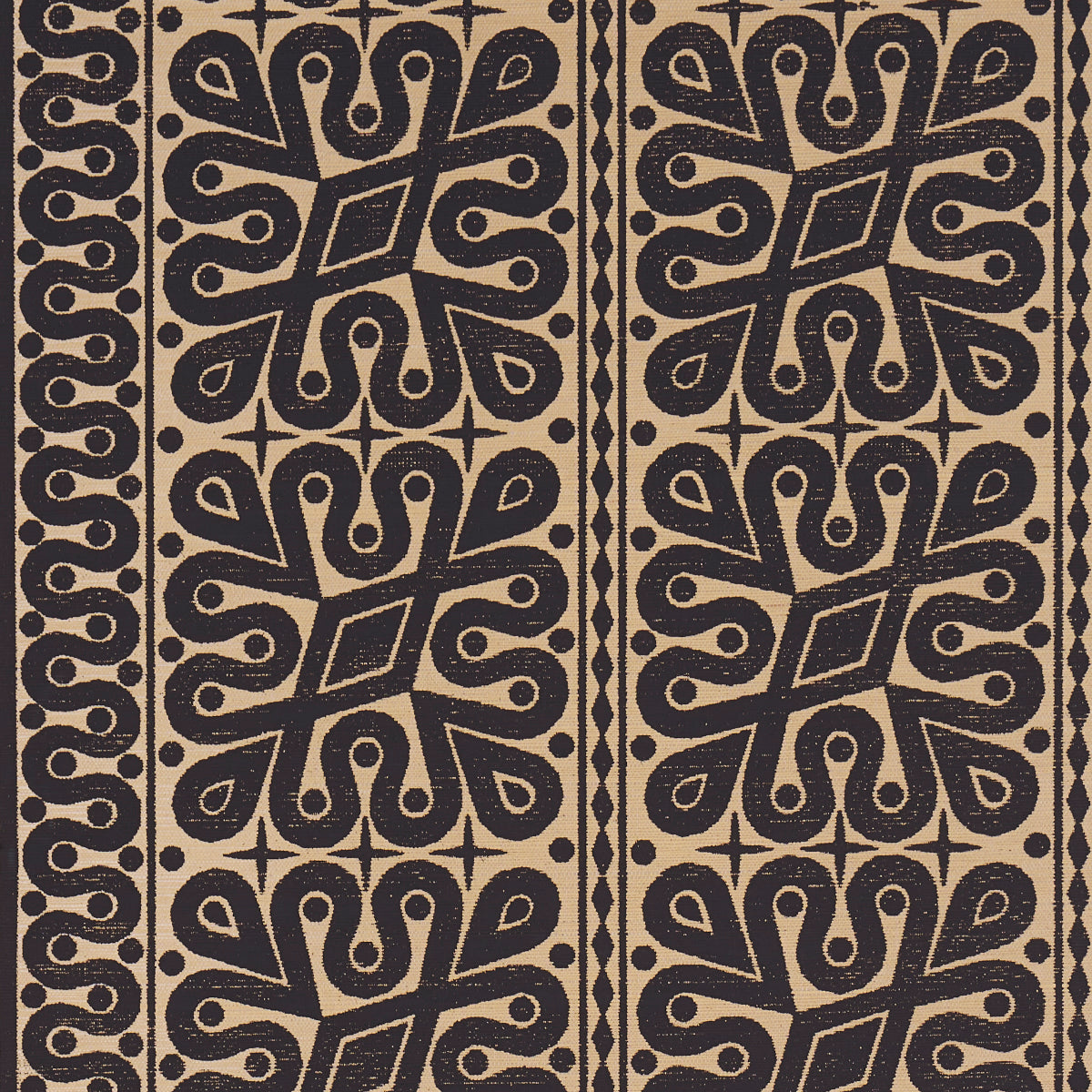 Borneo Grasscloth Black