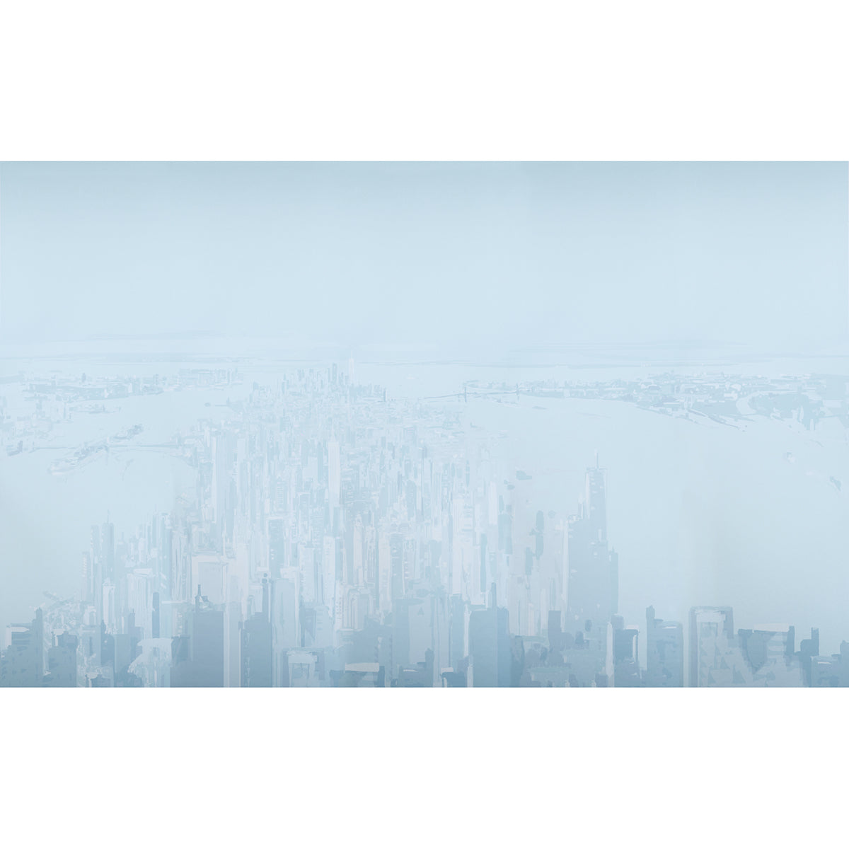 Pascal Campion's New York Skyline Blue