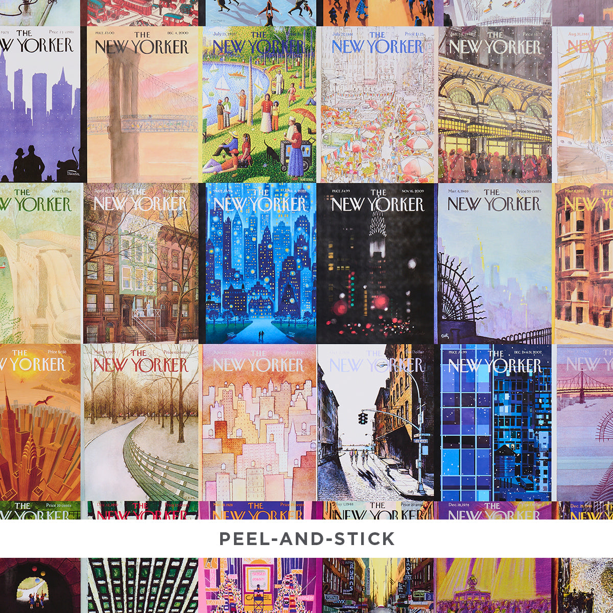 The New Yorker City-view Covers Multicolor