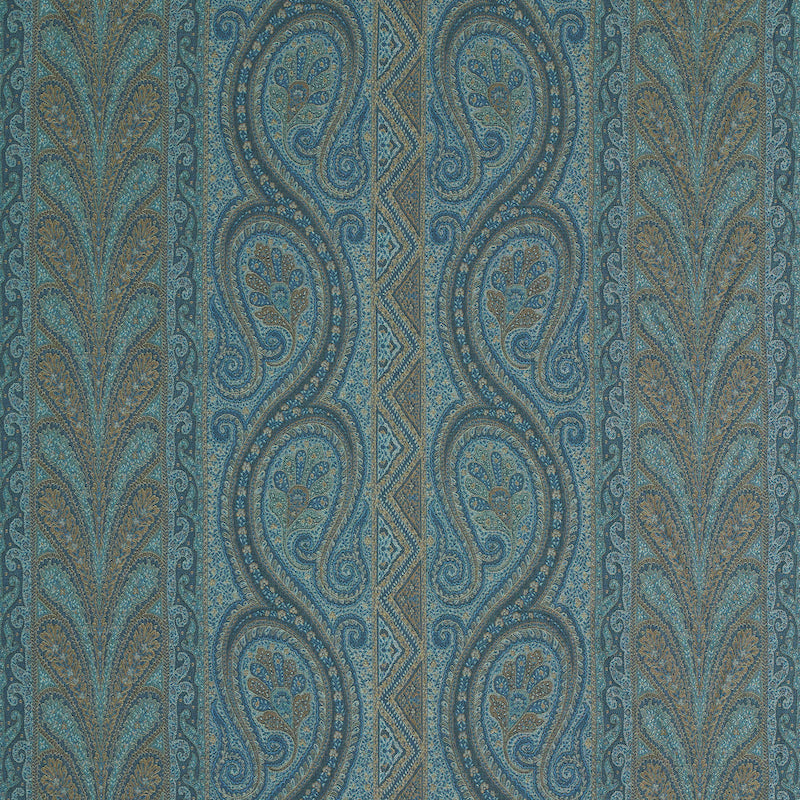 CHATELAINE PAISLEY BLUE