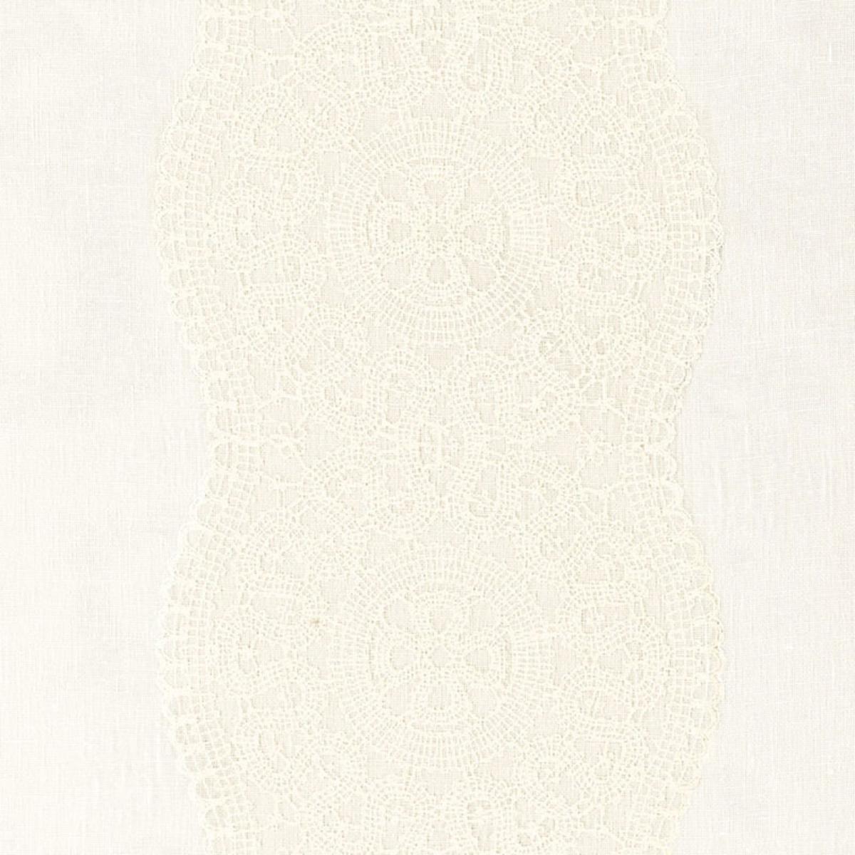 ALECON EMBROIDERED SHEER IVORY