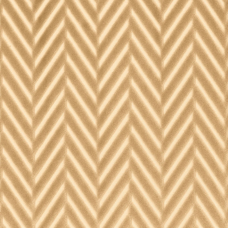 REGENT VELVET HERRINGBONE CHAMPAGNE