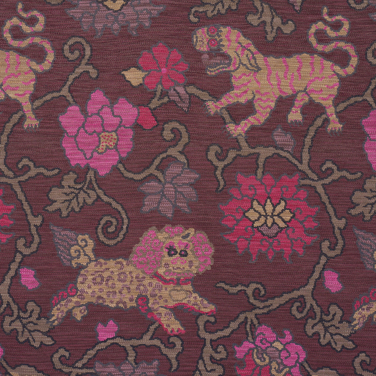 KHOTAN WEAVE AUBERGINE