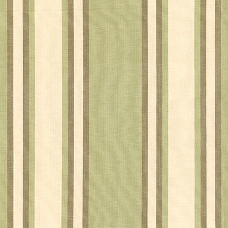 SENECA COTTON STRIPE GREEN TEA/MOCHA