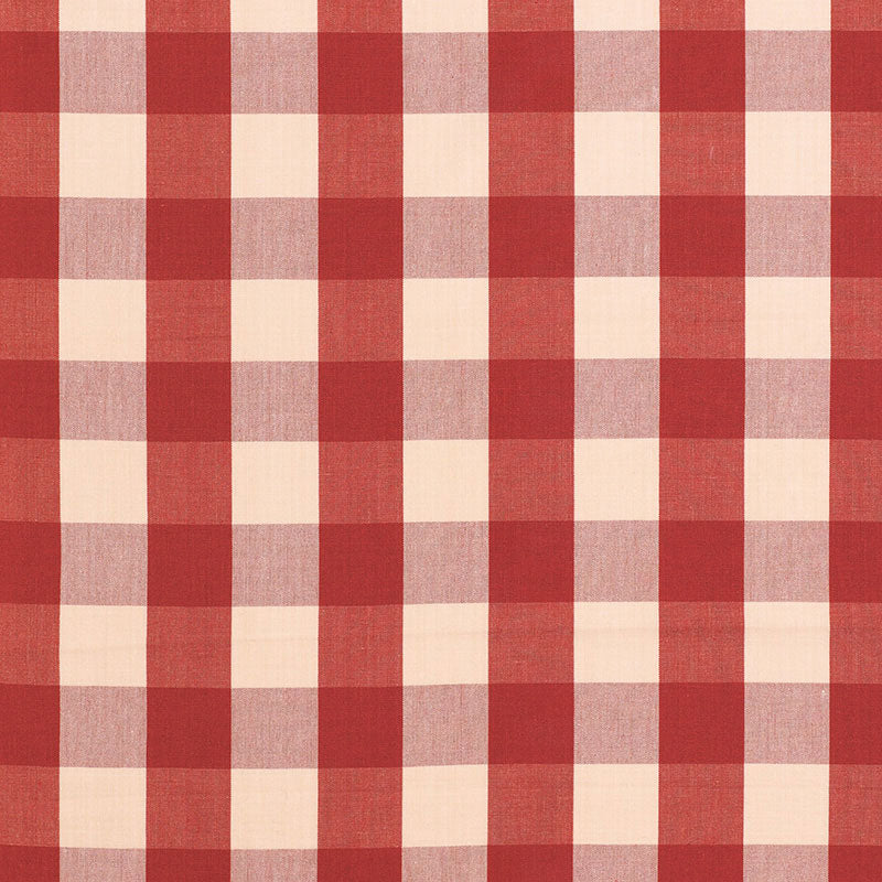 CAMDEN COTTON CHECK RED