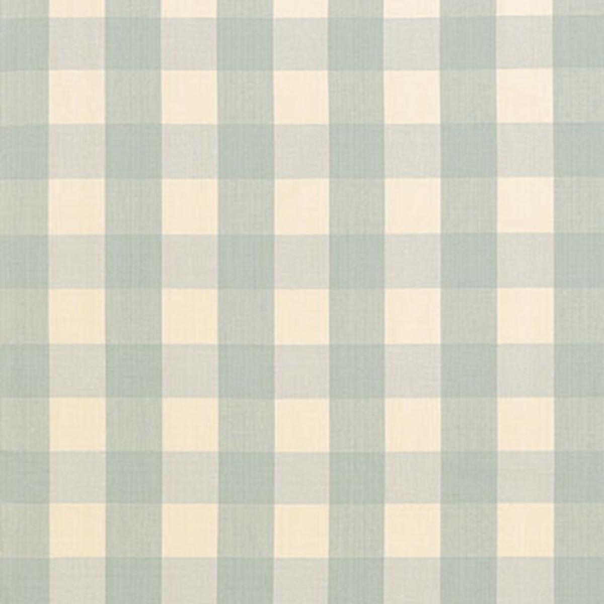 CAMDEN COTTON CHECK AQUA