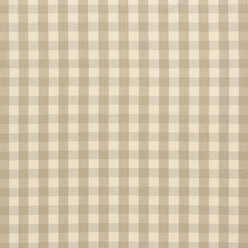 ELTON COTTON CHECK BEIGE