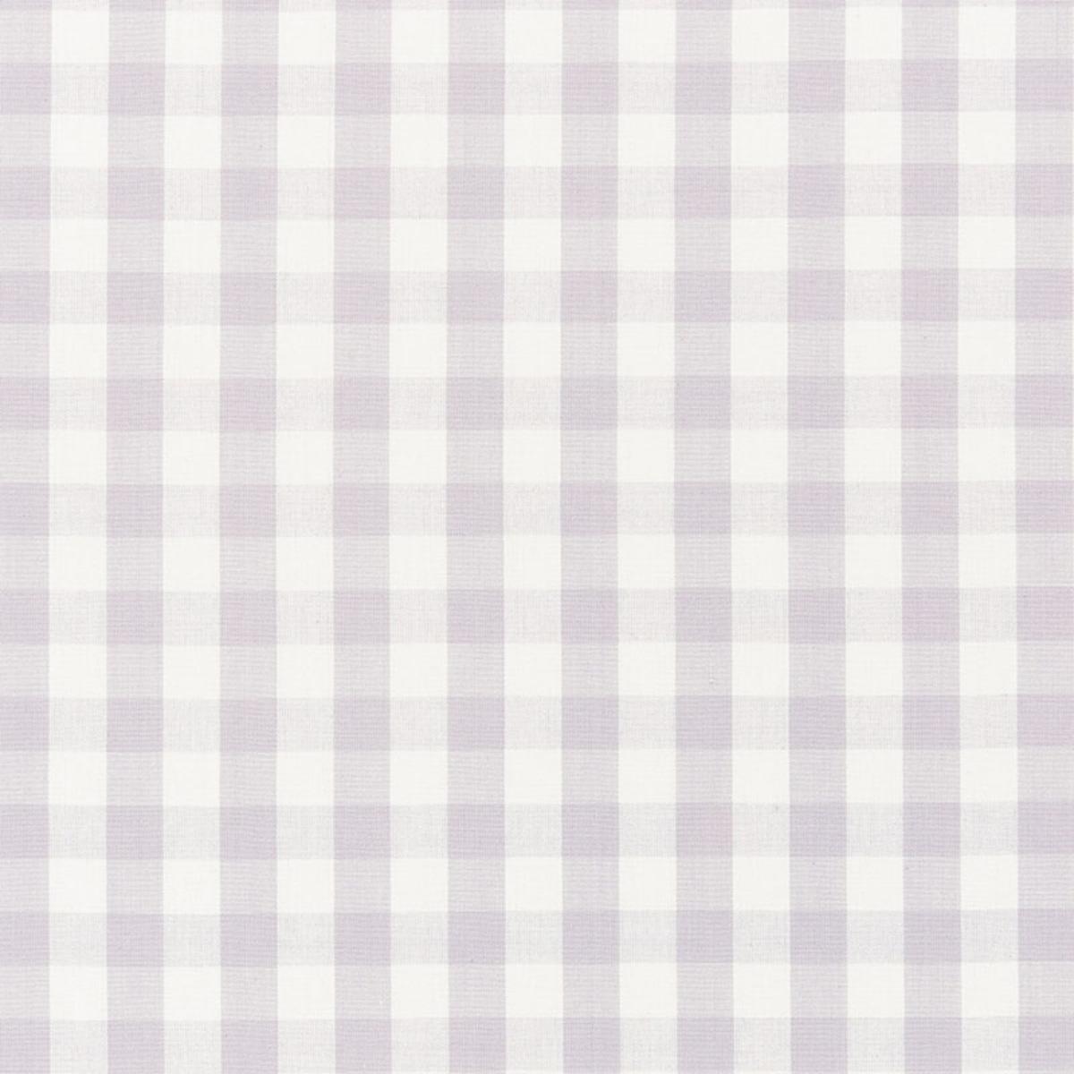 ELTON COTTON CHECK LILAC