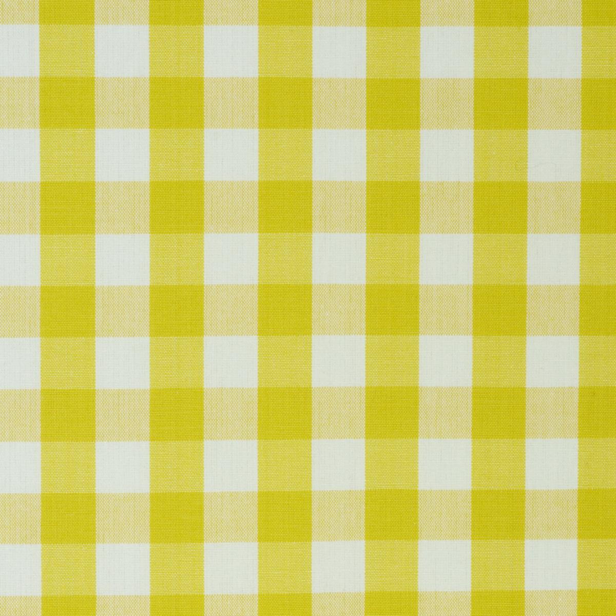 ELTON COTTON CHECK YELLOW