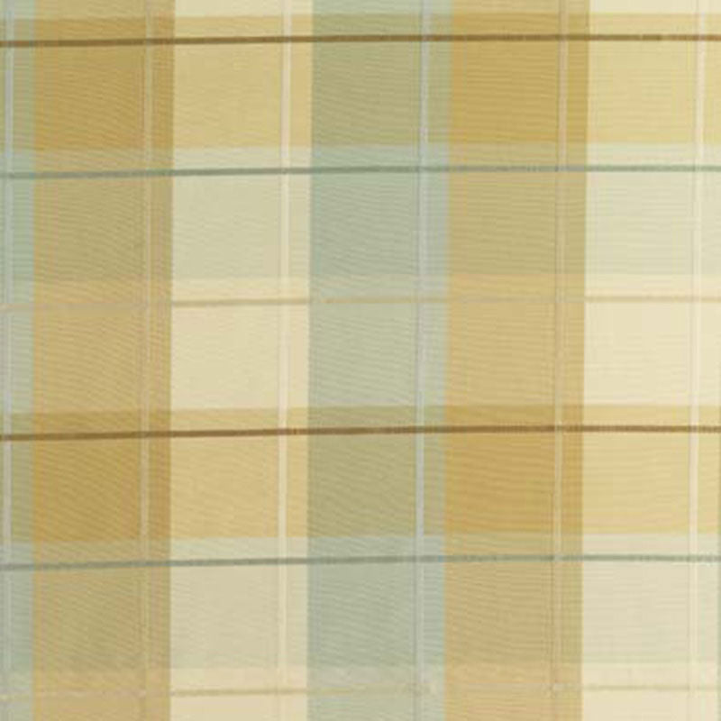 COIN SILK PLAID AQUA