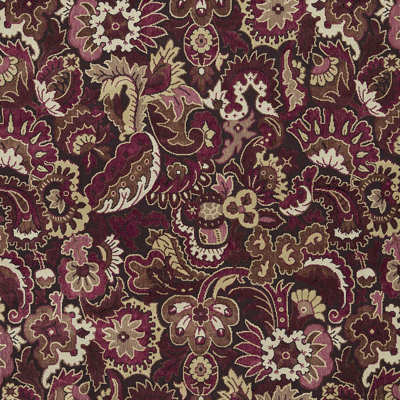 VELOURS ORIENTAL AUBERGINE