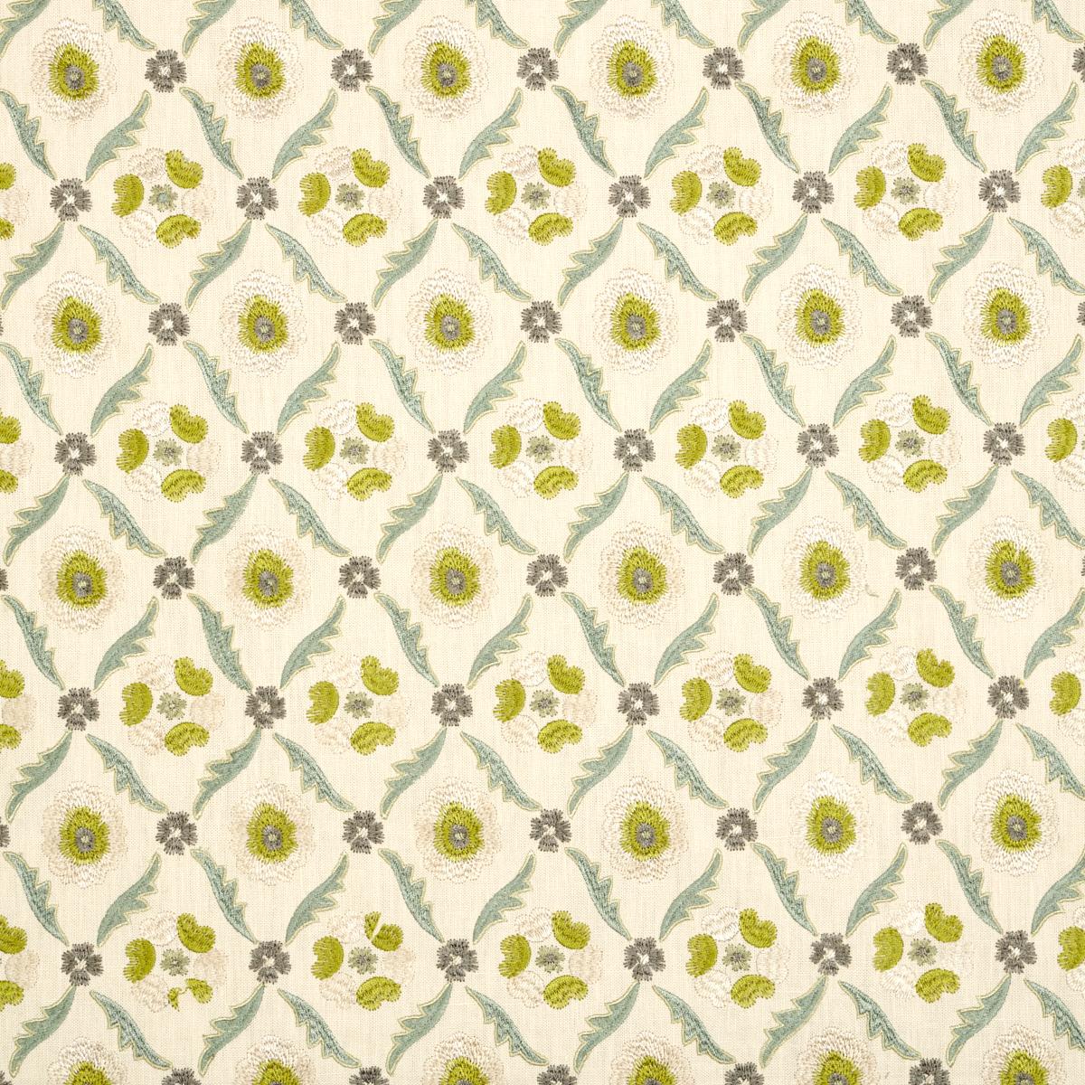 Claremont Embroidery CHARTREUSE