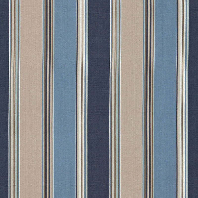 ADDISON COTTON STRIPE INDIGO