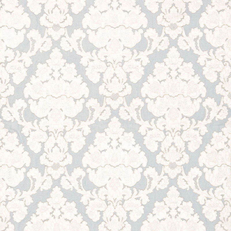 MONTALCINO APPLIQUÉ DAMASK ROBIN'S EGG