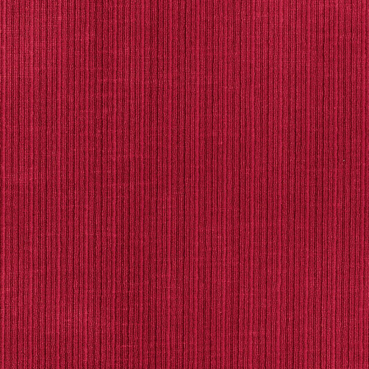 ANTIQUE STRIE VELVET SCARLET