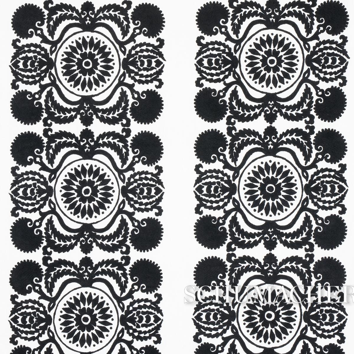 CASTANET EMBROIDERY BLACK