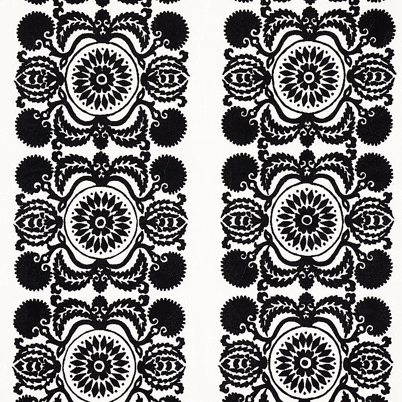 CASTANET EMBROIDERY BLACK
