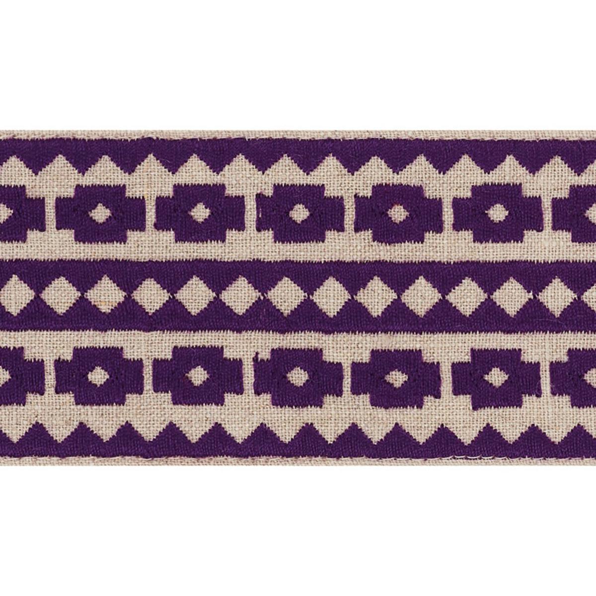 Talitha Tape VIOLET ON NATURAL