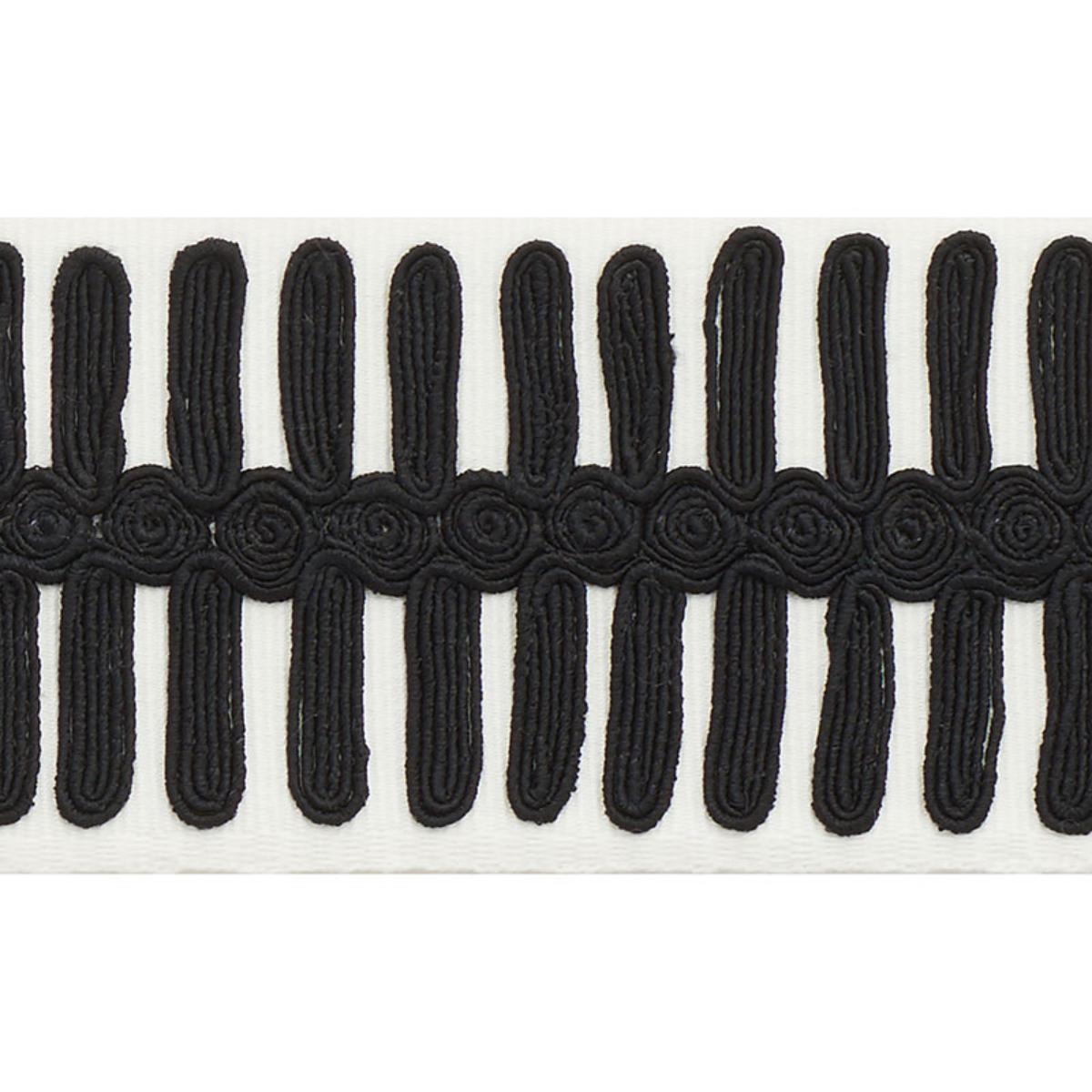CASTILLE TAPE BLACK ON IVORY