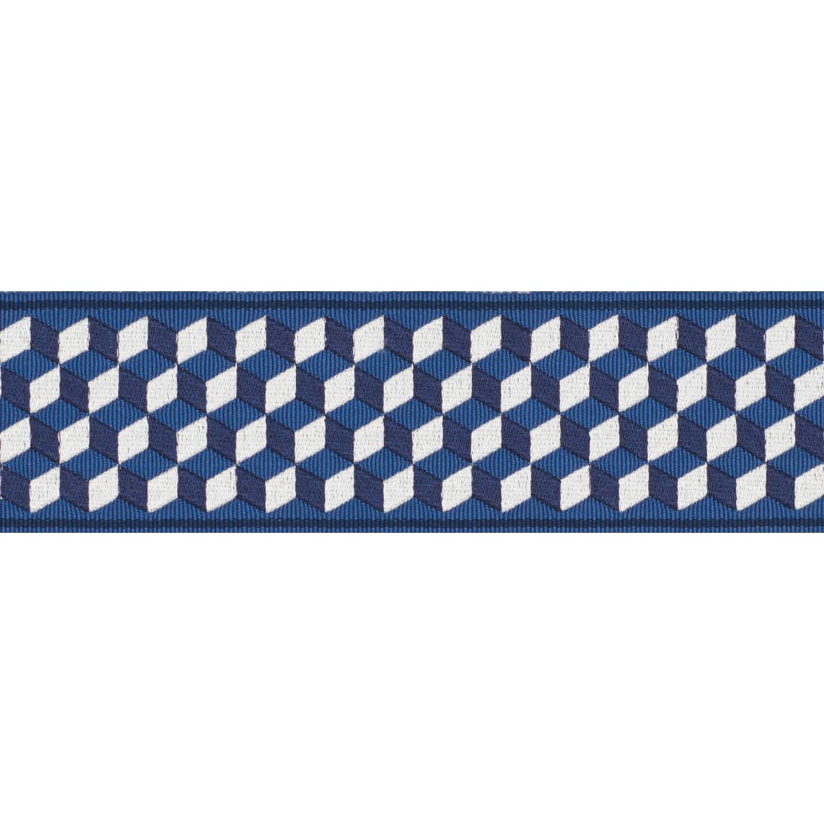TUMBLING BLOCKS TAPE BLEU