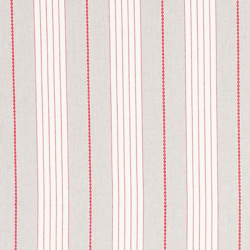AUDREY STRIPE GREY & RED