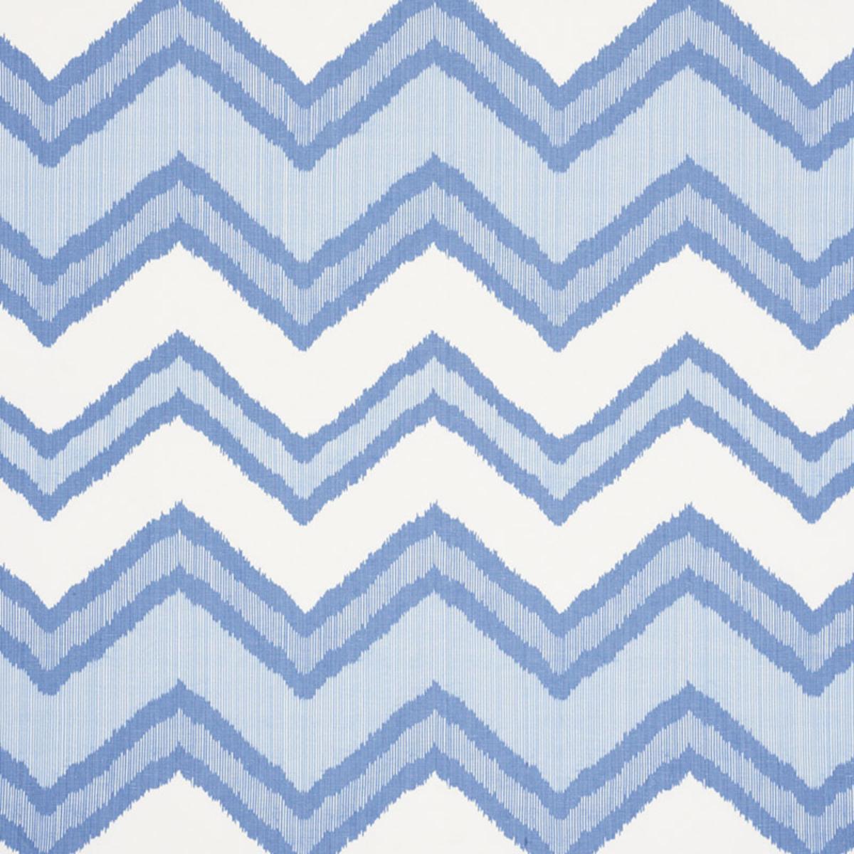 CHEVRON IKAT BLUE