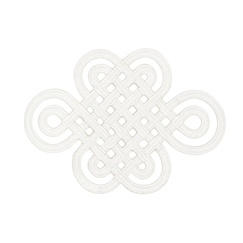 GOOD LUCK KNOT APPLIQUÌä IVORY