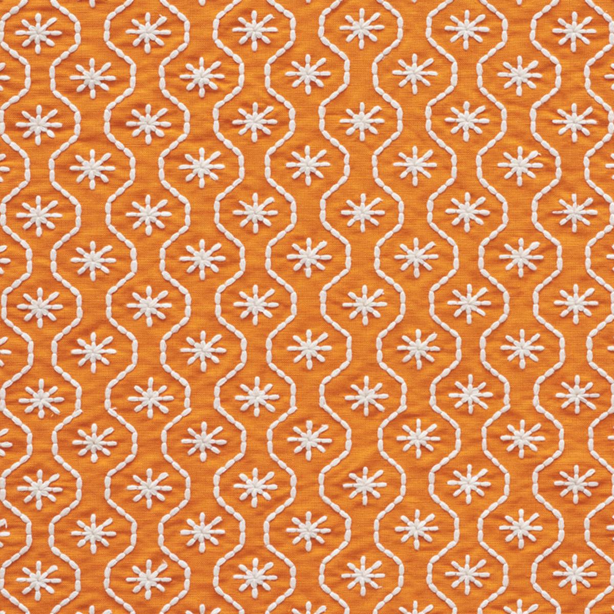 GIGI EMBROIDERY ORANGE