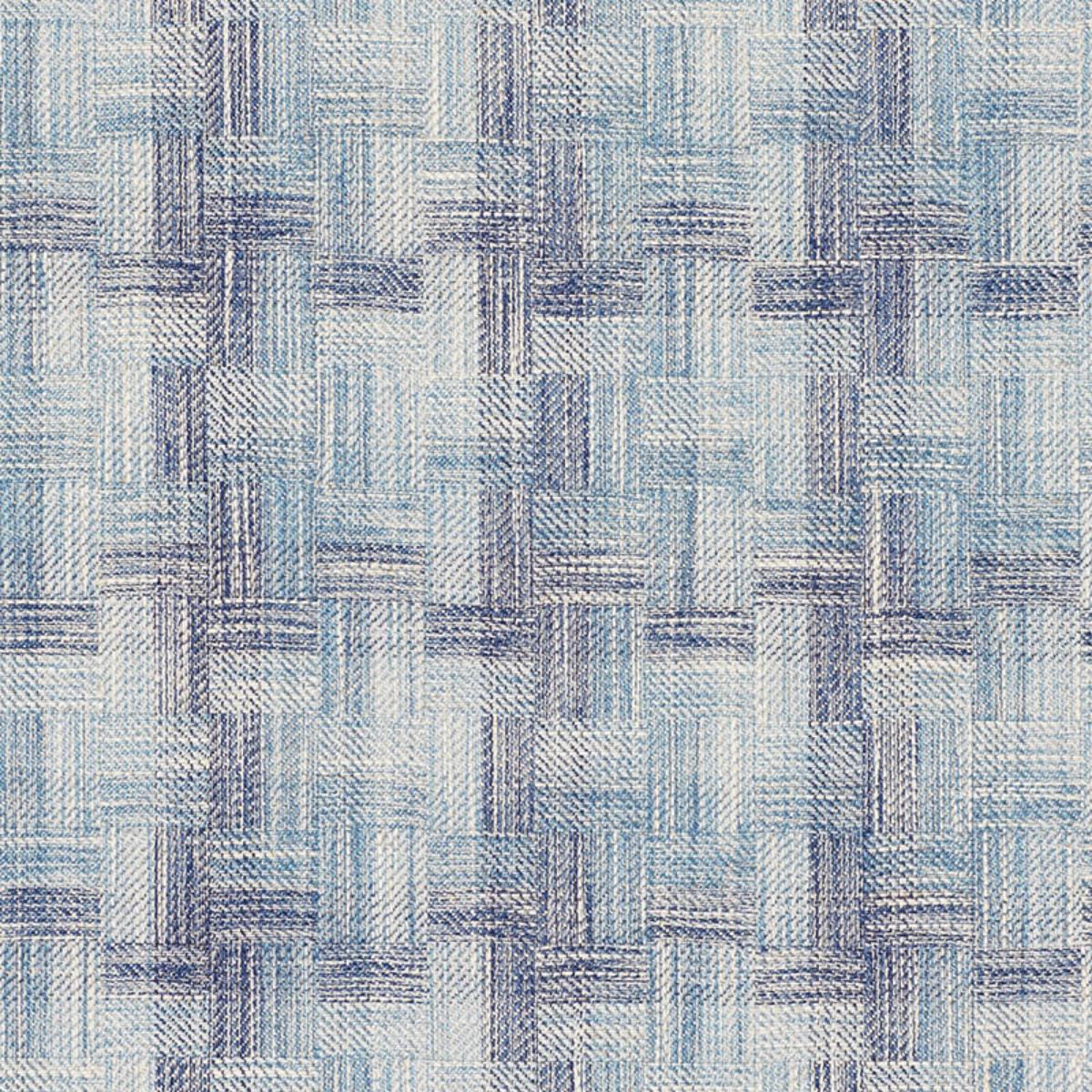BORO PLAID INDIGO