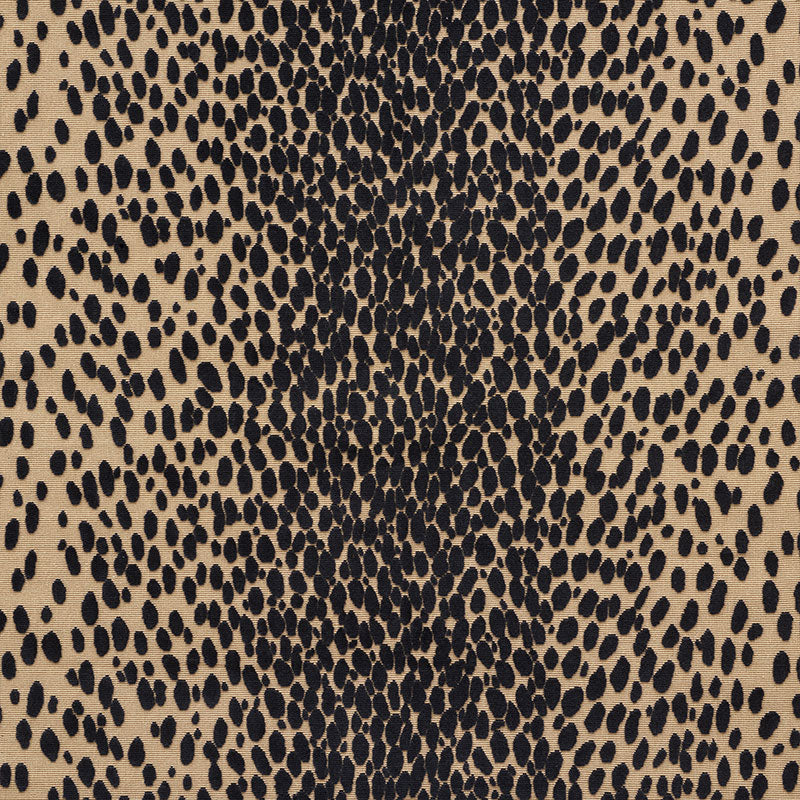 CHEETAH VELVET EBONY