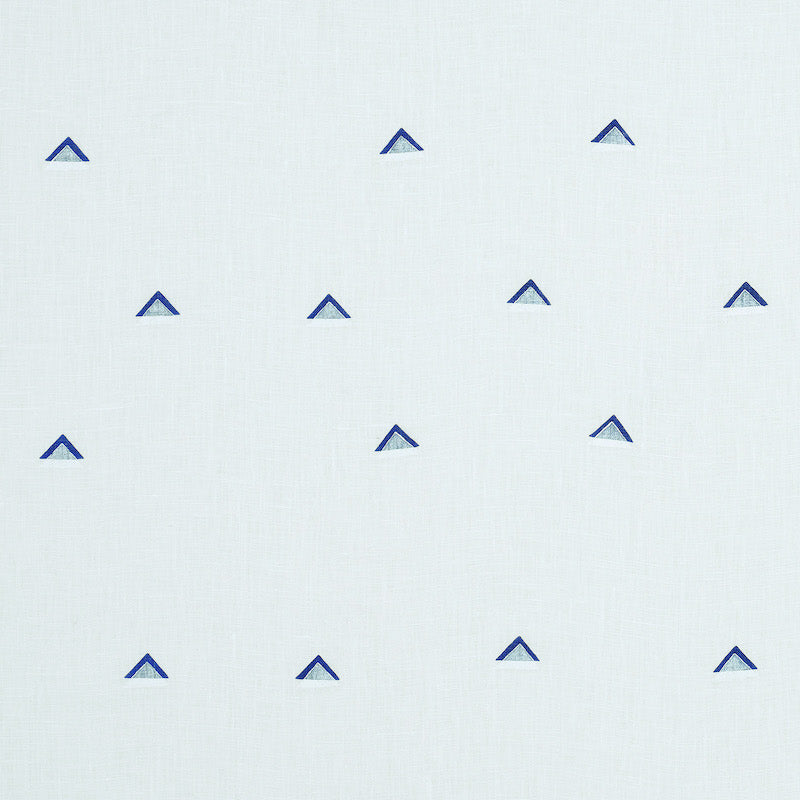 OVERLAPPING TRIANGLES NAVY & WHITE