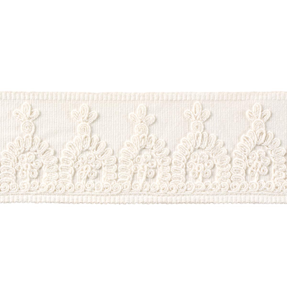 NOELIA EMBROIDERED TAPE WHITE