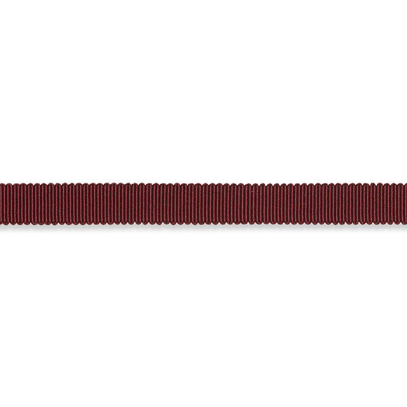 PIERRE SILK GIMP NARROW BURGUNDY
