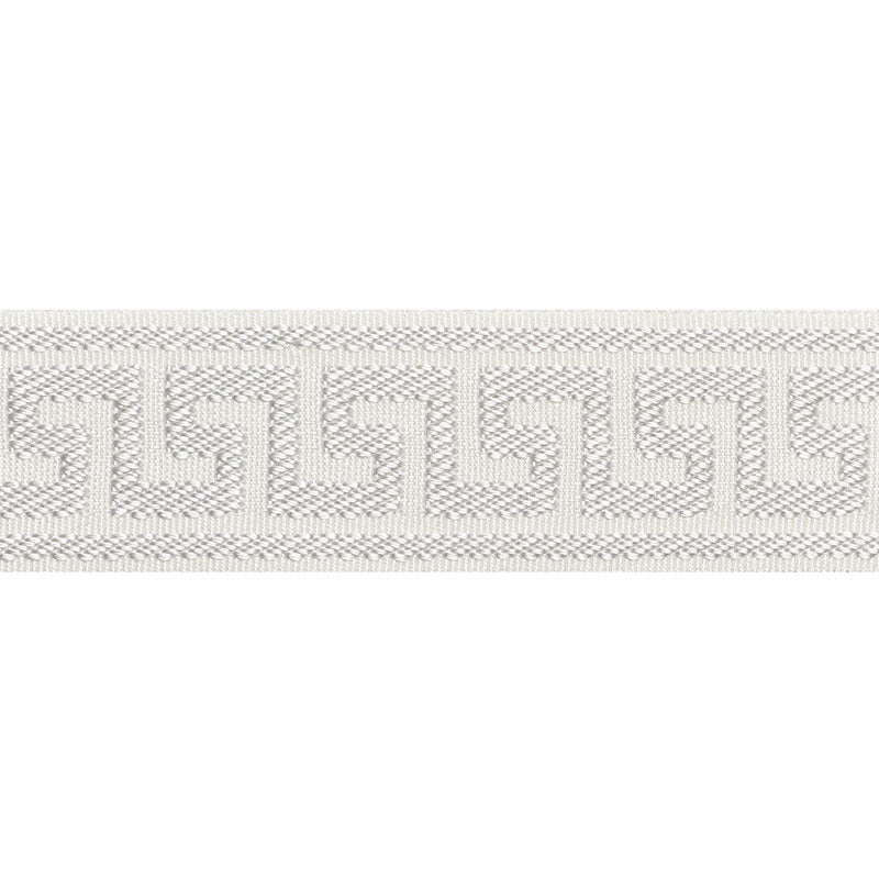 ETIENNE SILK GREEK KEY NARROW DOVE