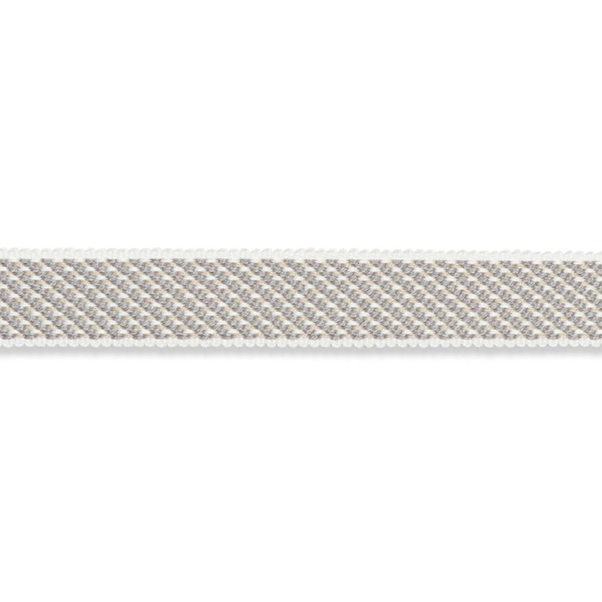 WINSTON COTTON BRAID NARROW CHARCOAL