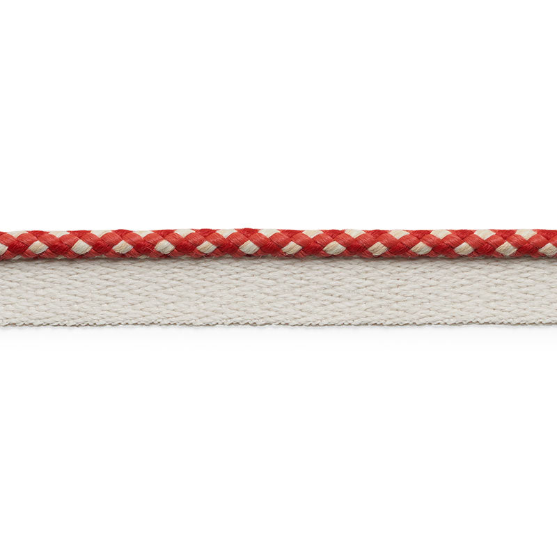 KEATON LIP CORD INDOOR/OUTDOOR RED