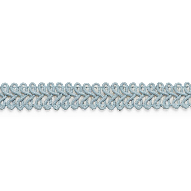 Schumacher ASTOR BRAID INDOOR/OUTDOOR CLOUD Trim | Atlanta Fabrics