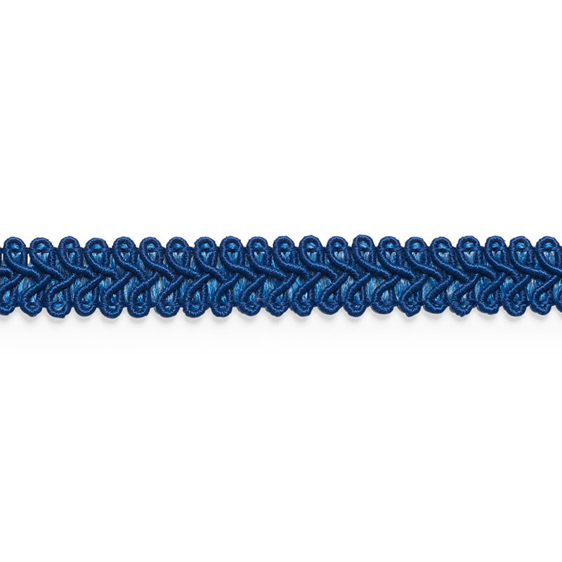 Schumacher ASTOR BRAID INDOOR/OUTDOOR NAVY Trim | Atlanta Fabrics
