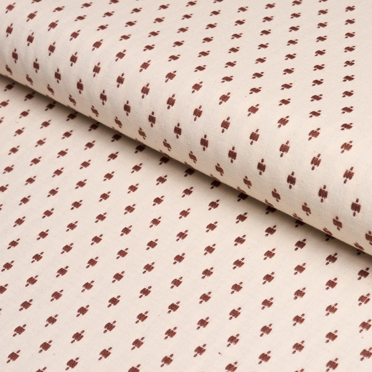 BARLOW LIGHT BROWN ON IVORY