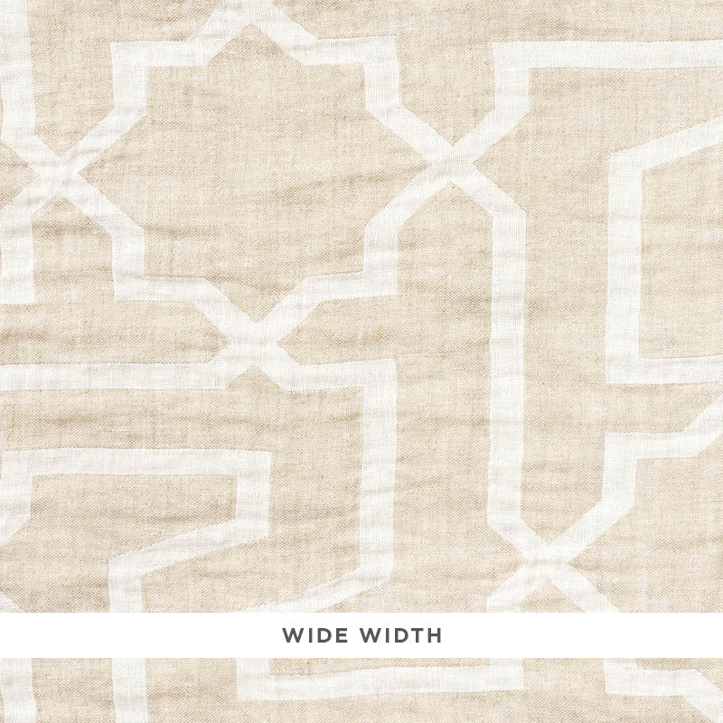 ARABESQUE MAZE SHEER NATURAL