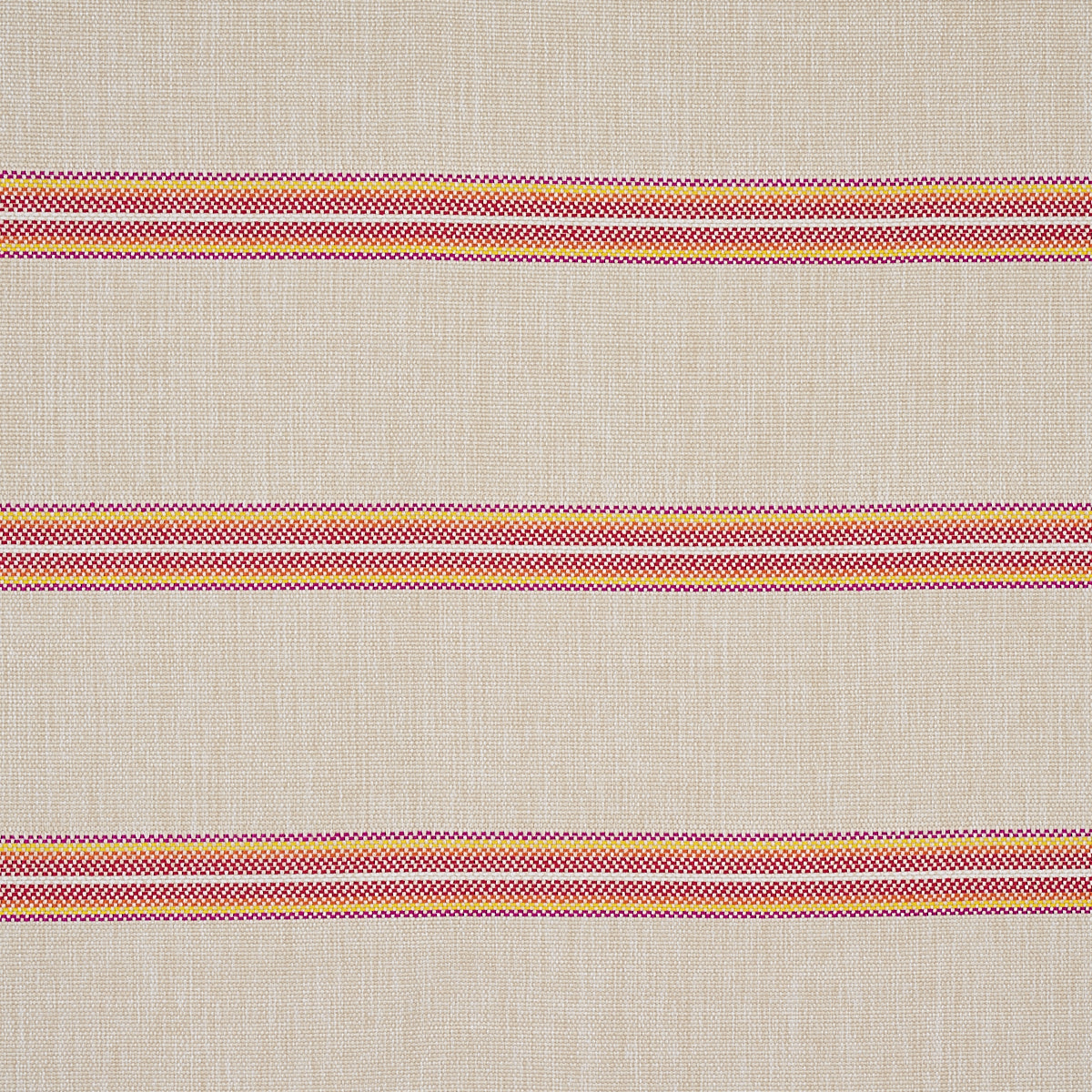 GARDEN STRIPE INDOOR/OUTDOOR RED
