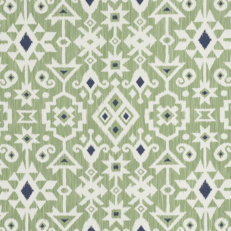 CRUSOE IKAT GREEN