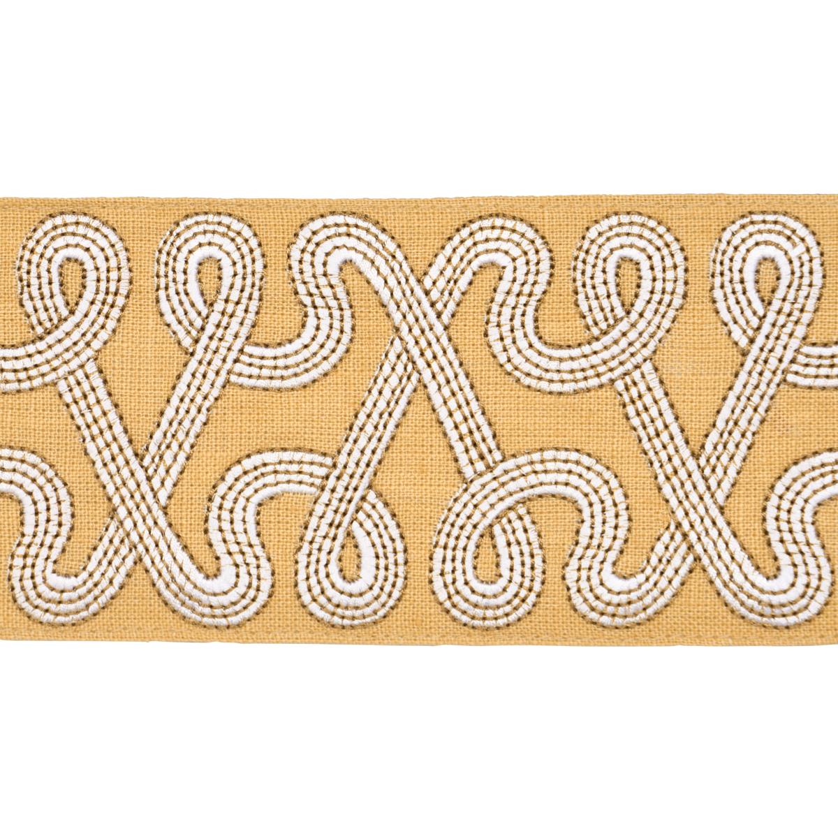 FREEFORM EMBROIDERED TAPE MAIZE
