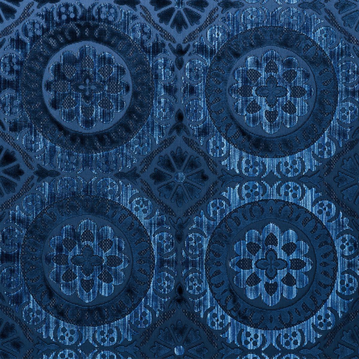 SUZANI STRIE VELVET SAPPHIRE