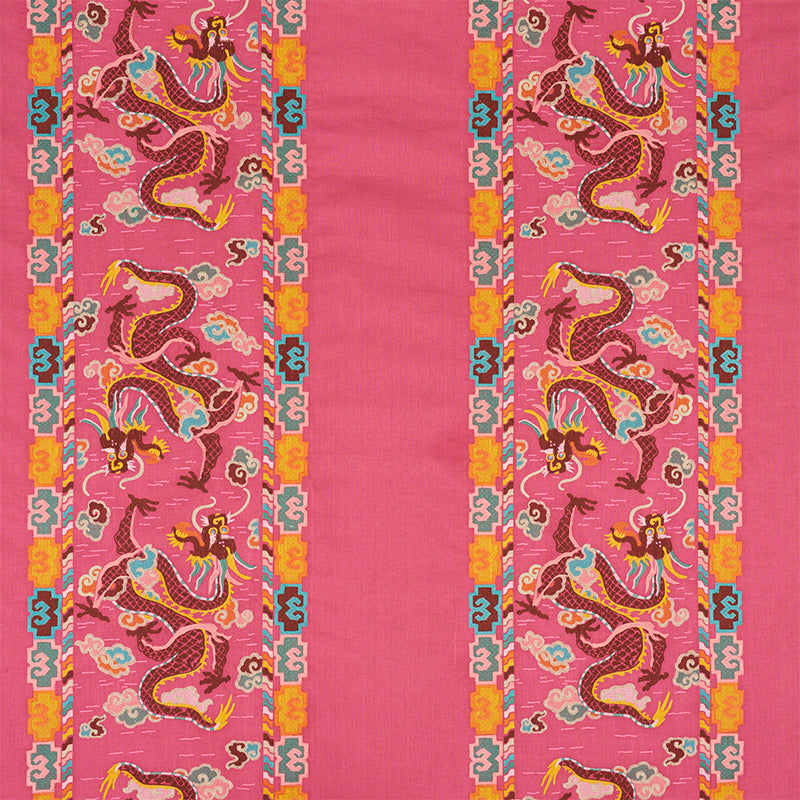 LOTAN DRAGON EMBROIDERY PINK