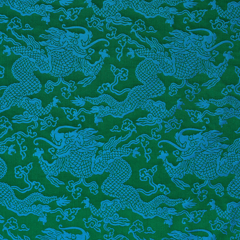 RUAN DRAGON DAMASK EMERALD