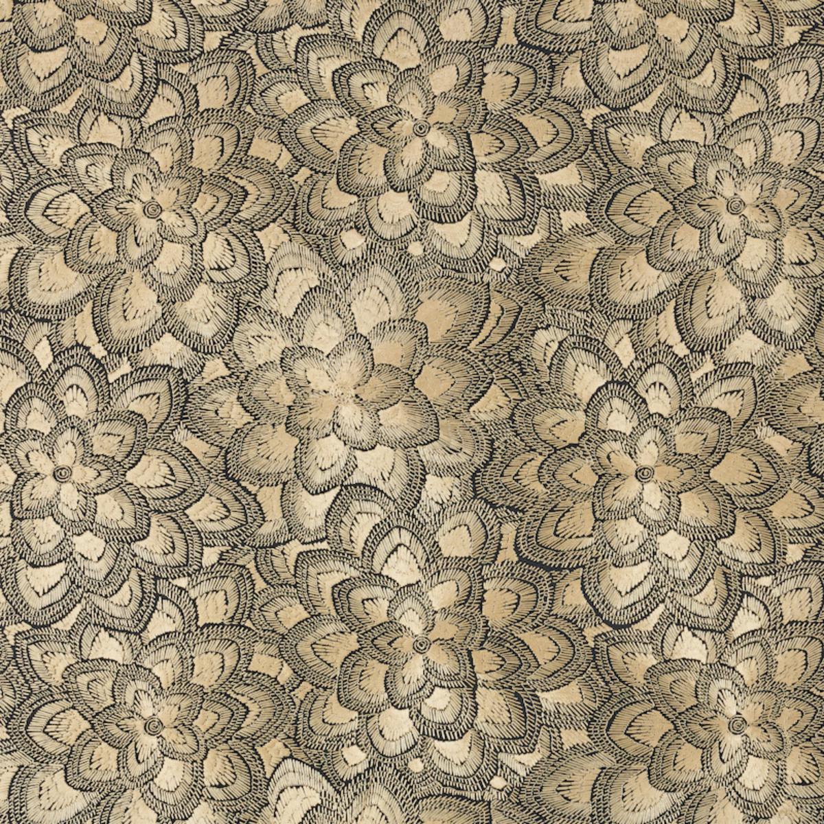 LOTUS EMBROIDERY GOLD