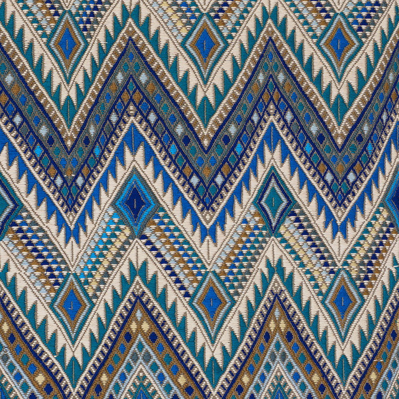 COYOLATE HAND WOVEN BROCADE OCEAN